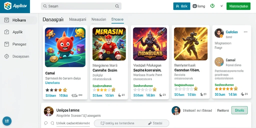 Tampilan antarmuka pengguna yang menarik.