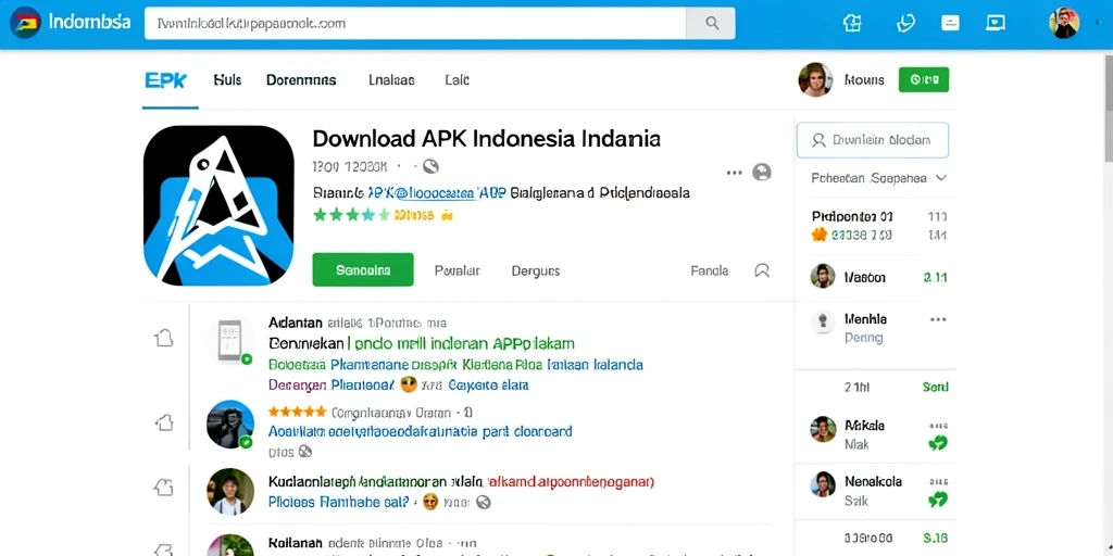 Tampilan awal game yang menarik dan intuitif.