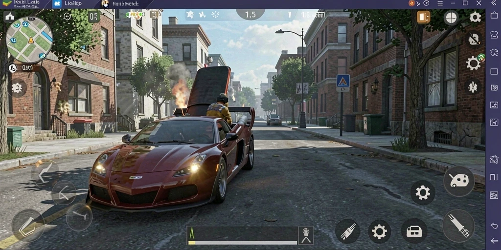 Tampilan awal game yang menawan.