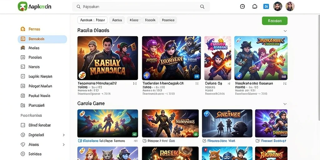 Tampilan awal game ME355 yang memukau.