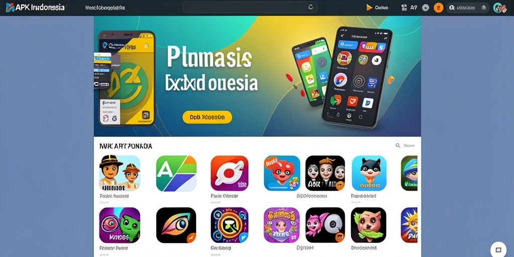 Tampilan awal yang menarik dan penuh warna.