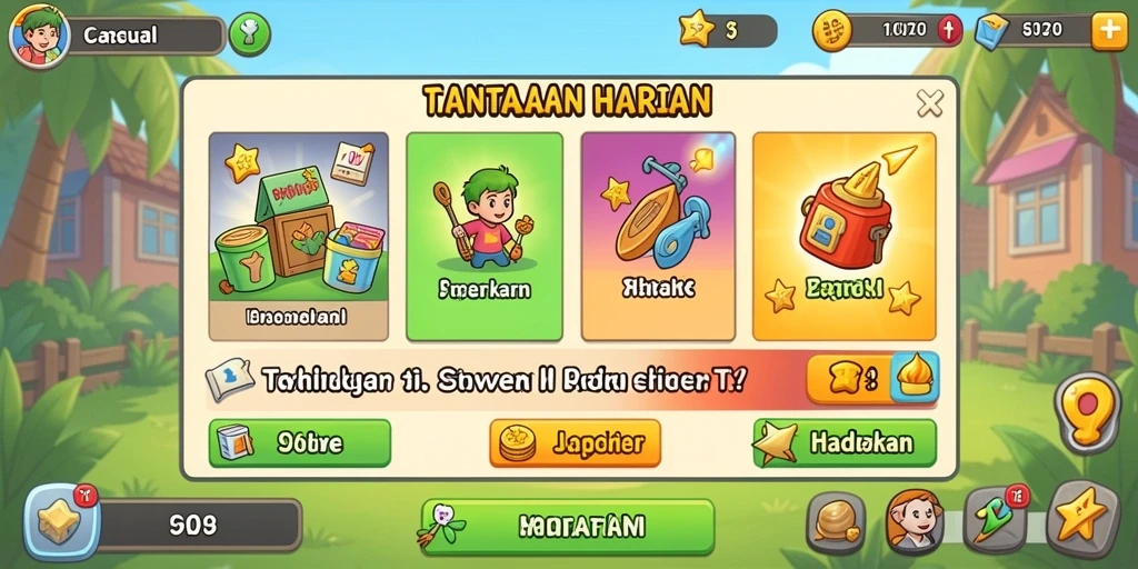 Tampilan antarmuka yang ramah pengguna.