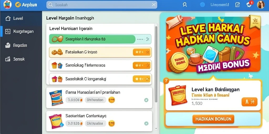 Tampilan antarmuka pengguna yang menarik dan ramah.