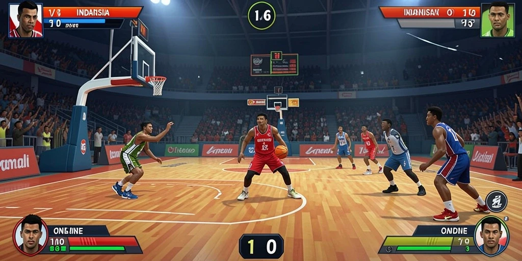 Tangkapan layar menampilkan gameplay seru W67.